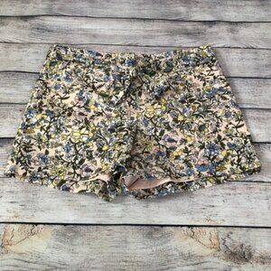 NWT LOFT Outlet Floral Tie Waist Shorts Size 4